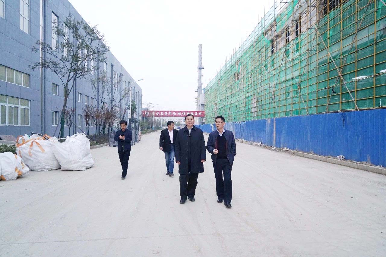 Mr. Wang Qiang, general manager of Sinopec North China Branch, had a business tour to TDF with his team.